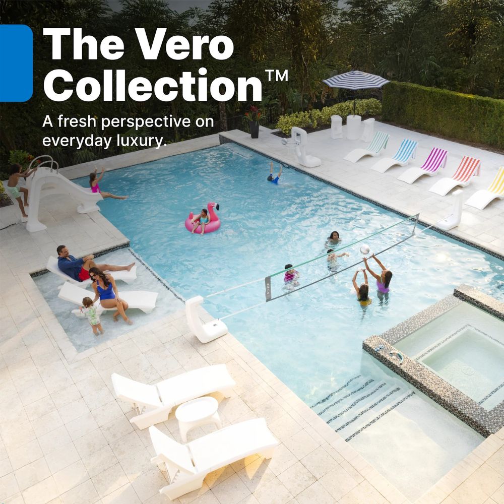 Step2 Vero Poolside Slide (White)