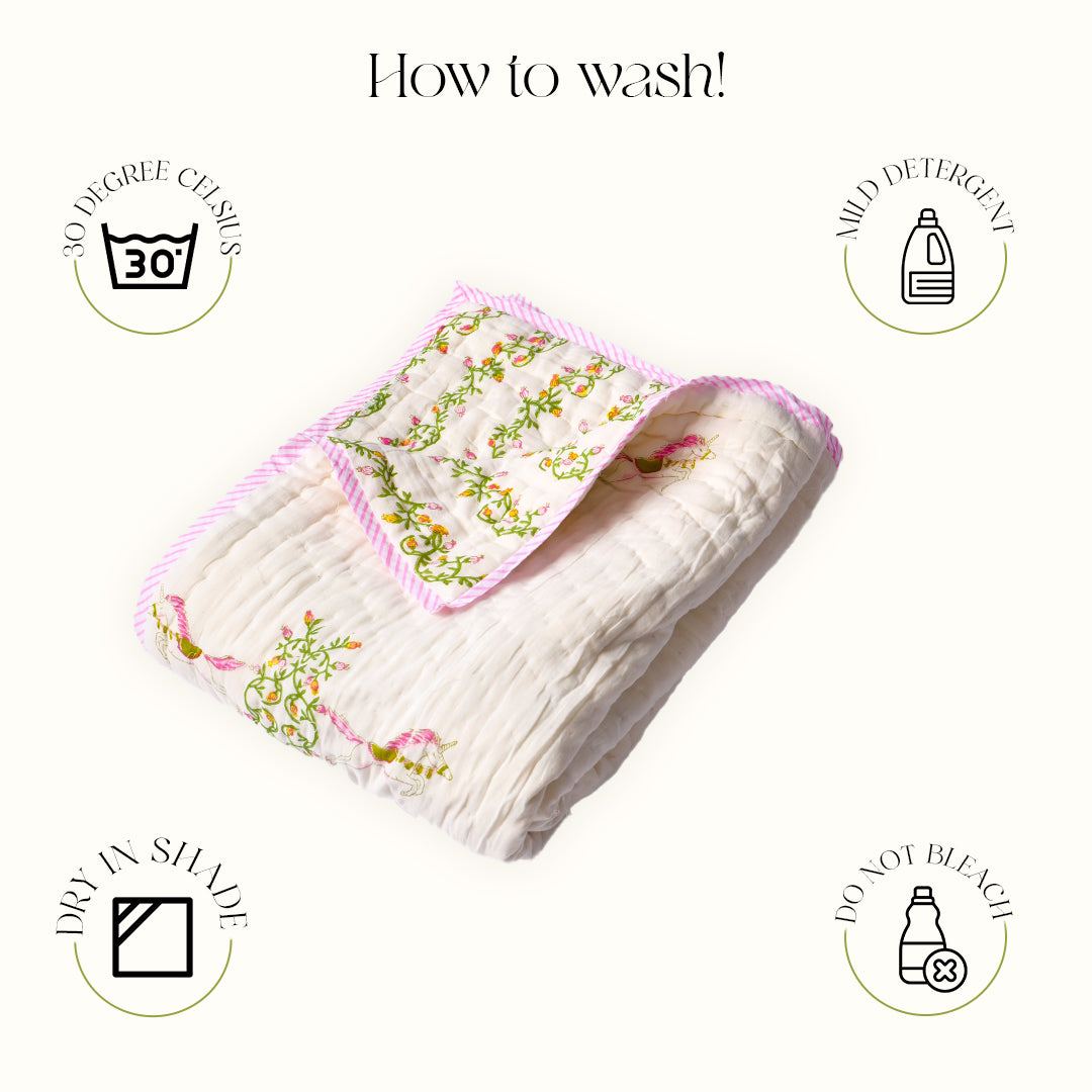 Infant Set  (Quilt Bolsters and Pillow Set)