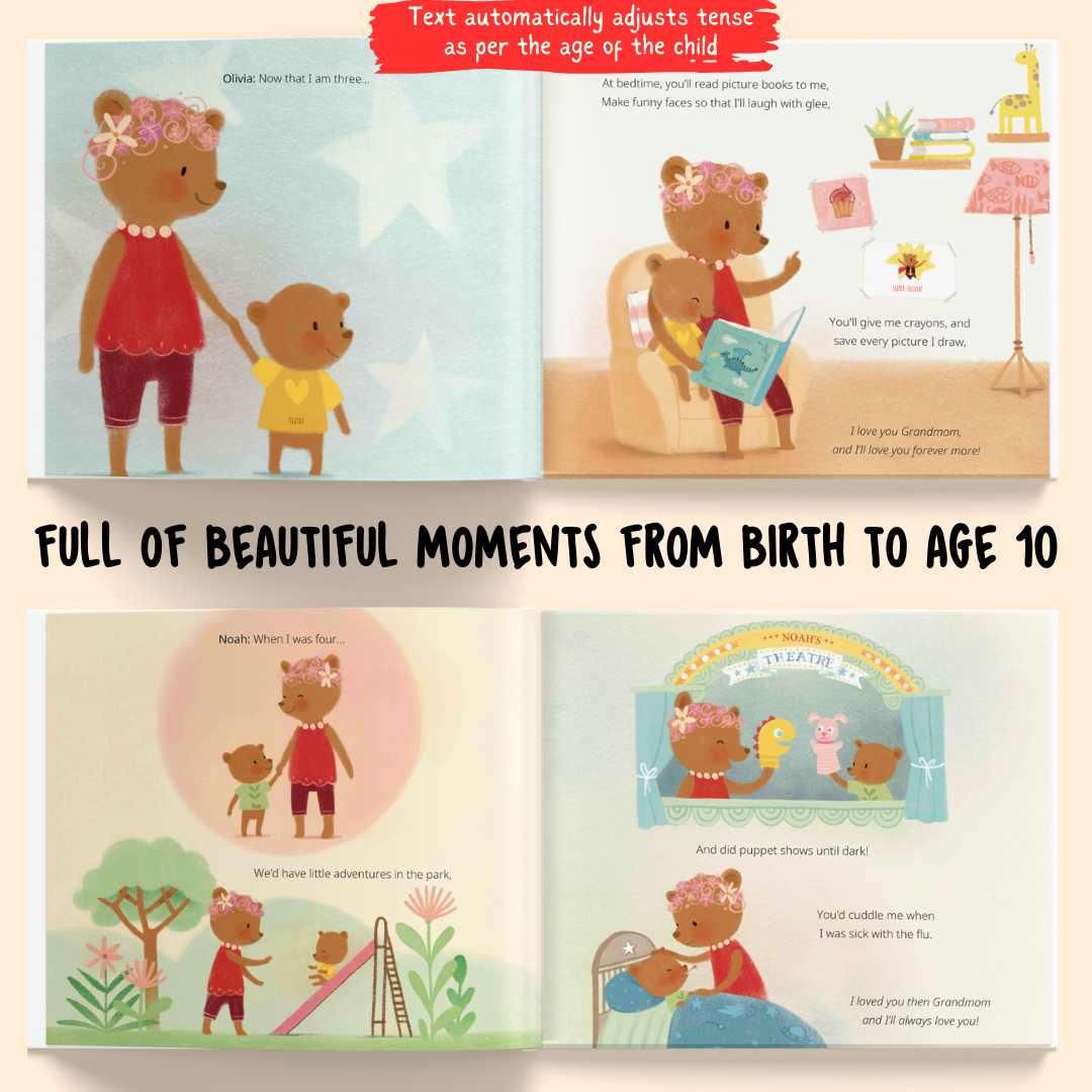 Personalised Storybook - Grandma And Us