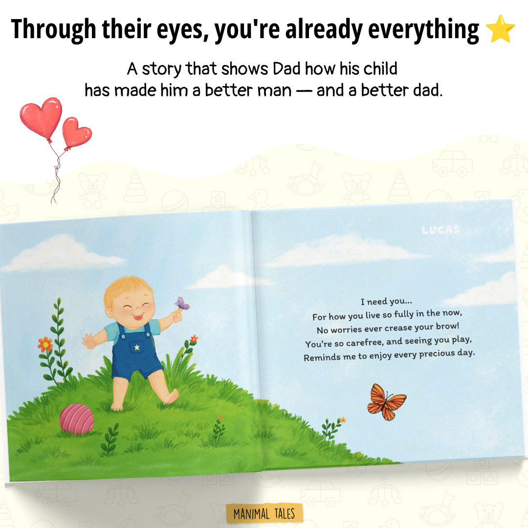 Why A Father Needs Their Son / Daughter (He needs his child too!)