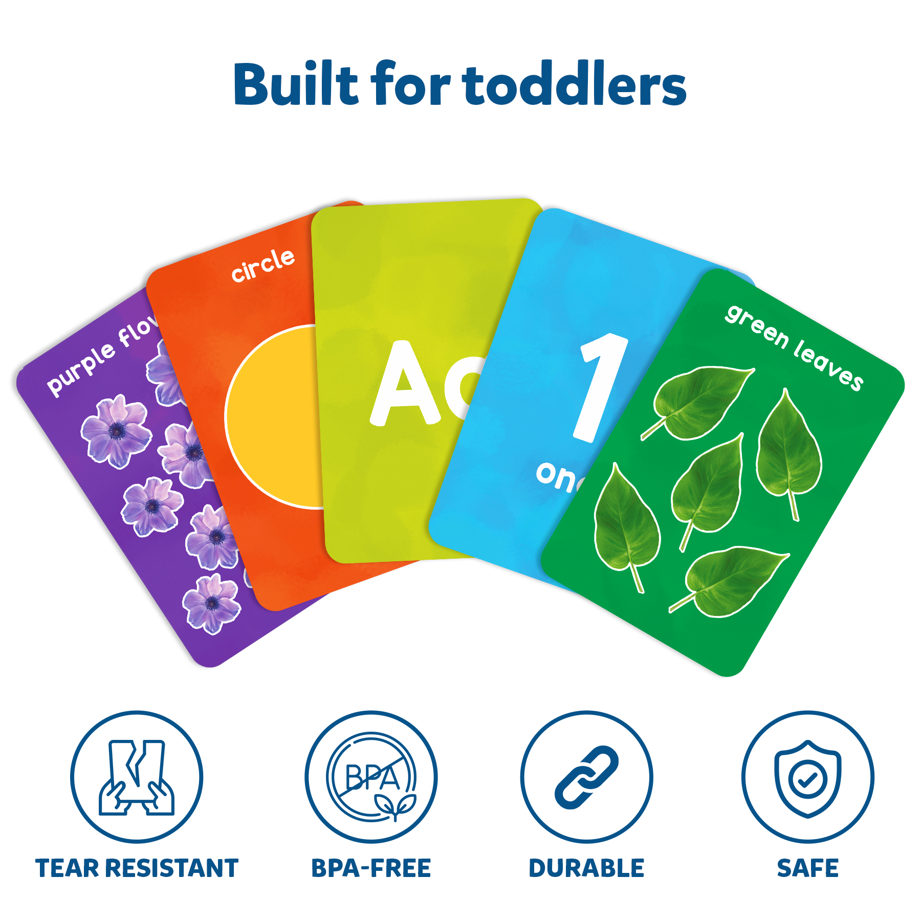 Flash Cards - Letters, Numbers, Shapes and Colors
