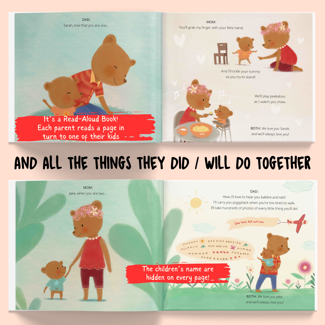 Personalised Storybook - Kids, We Love You!