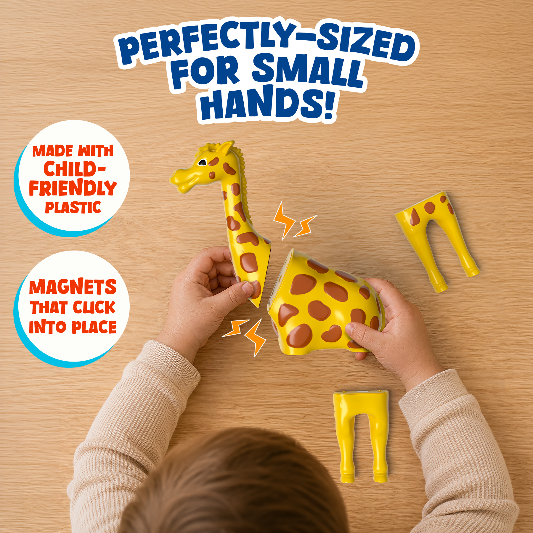 Snap N' Swap – Magnetic Animal Toy for Toddlers