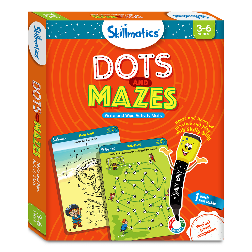 Skillmatics Educational Game - Dots and Mazes