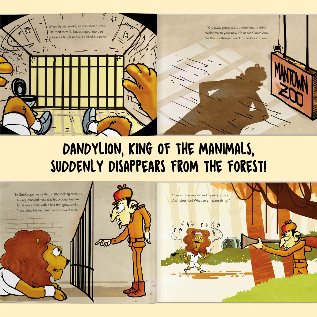 Personalised Storybook -  The ZooKeeper; Should Animals Be Kept In A Zoo?