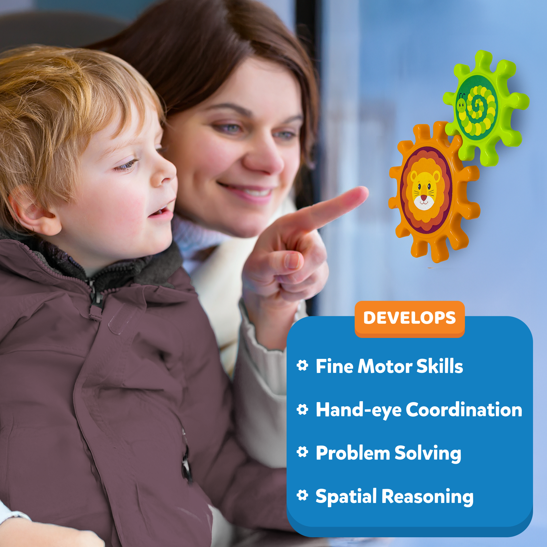 Skillmatics Spinny Gears for Babies
