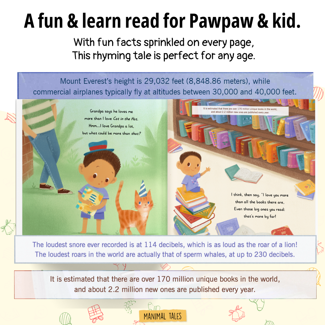 I Love Grandpa The MOST! (I Love You The Most!)