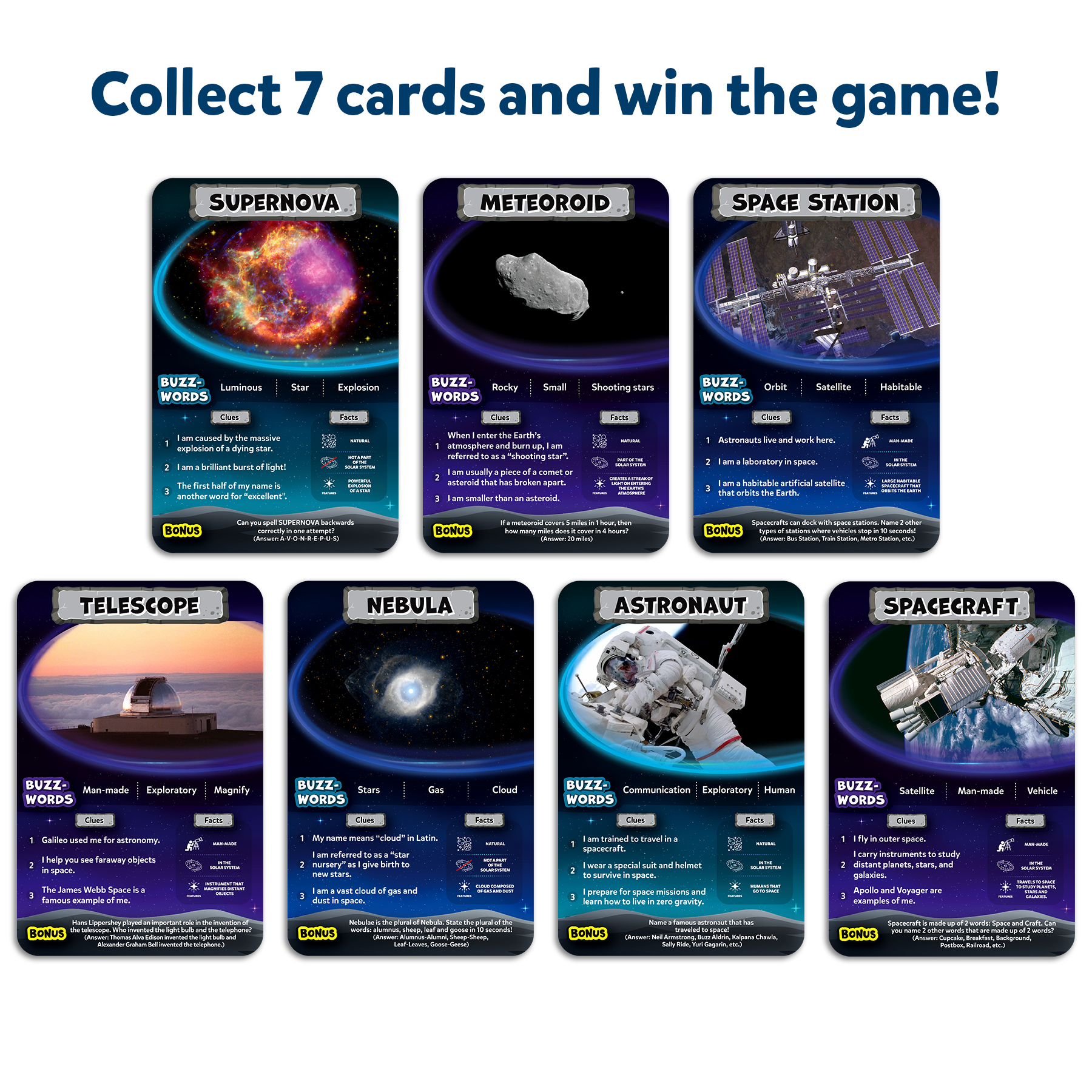 Skillmatics Card Game - Guess in 10 Space, Perfect for Boys, Girls, Kids & Families Who Love Educational Toys, Gifts for Ages 8, 9, 10 and Up