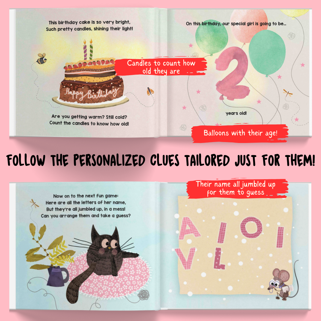 Personalised "My Happy Birthday" Book