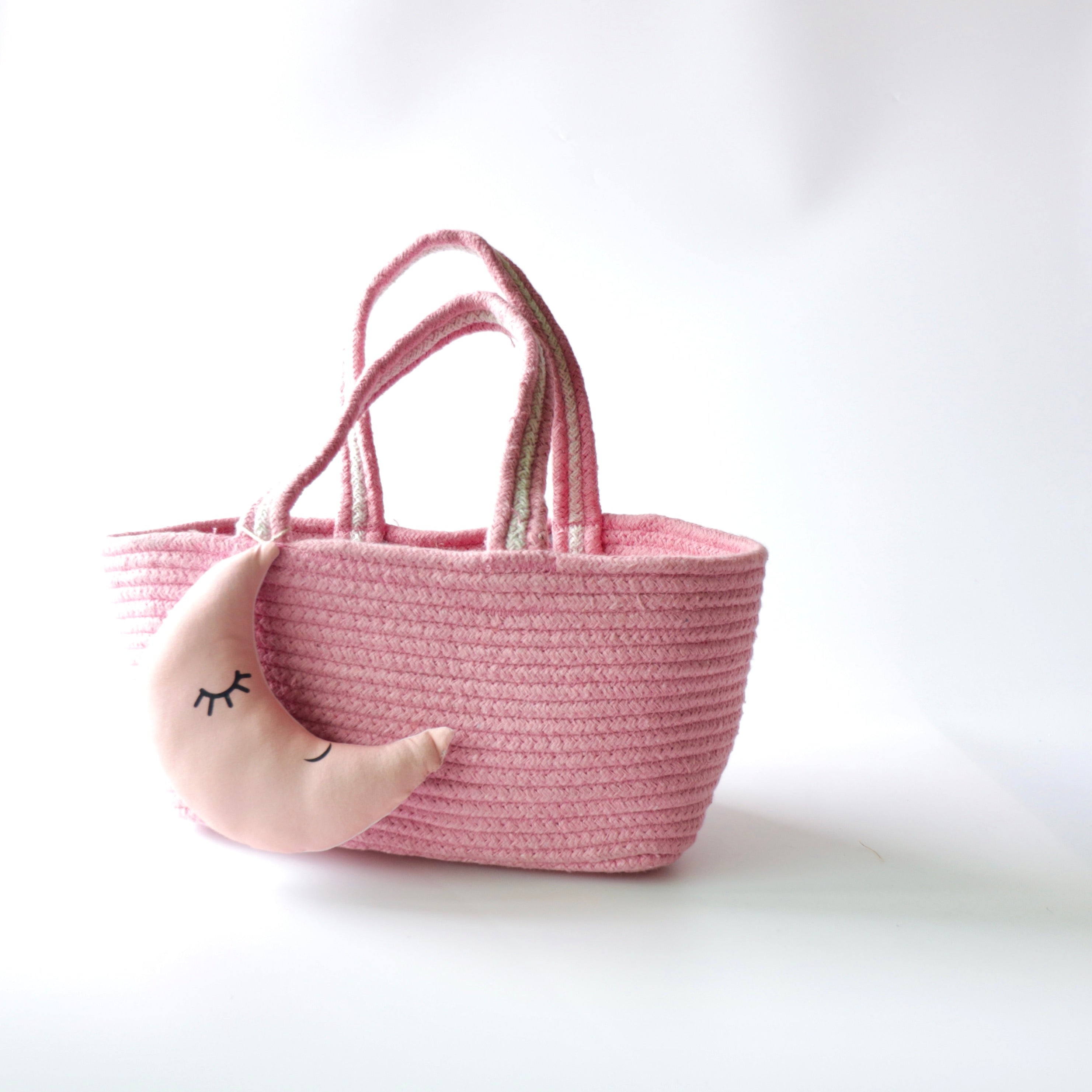 Multipurpose Storage & Gift Basket - Pink (Moon)