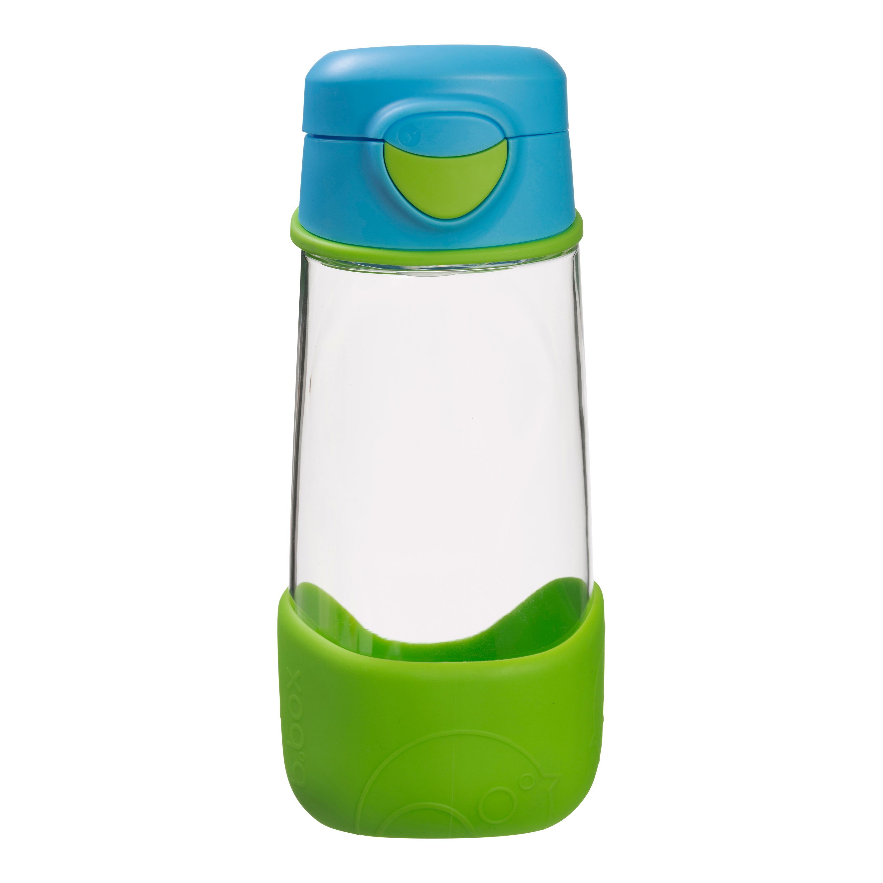 B.Box Tritan Sport Spout Drink Bottle 450ml/ 600 ml - Ocean Breeze Blue Green