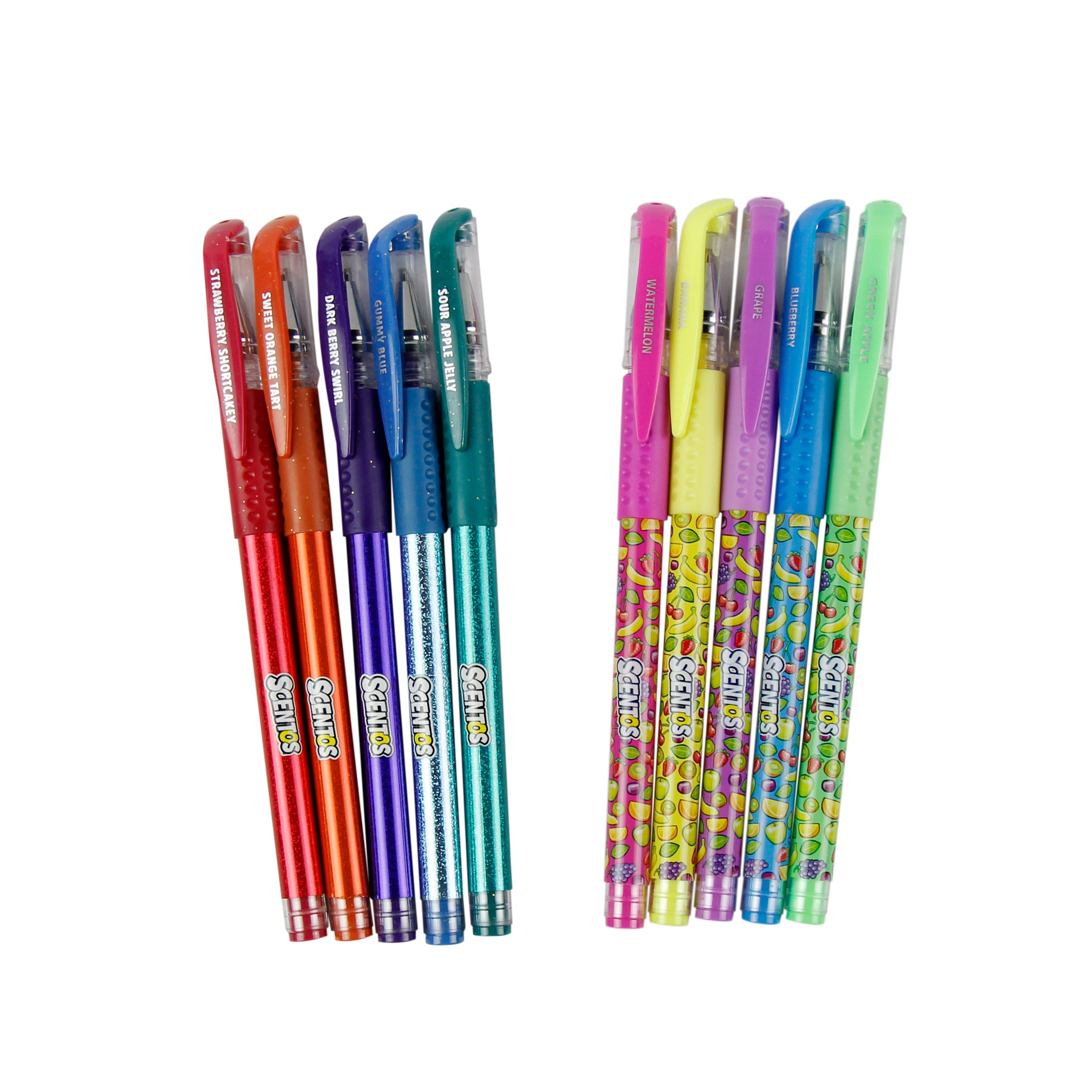 Scentos Scented 5 Neon Gel Pens