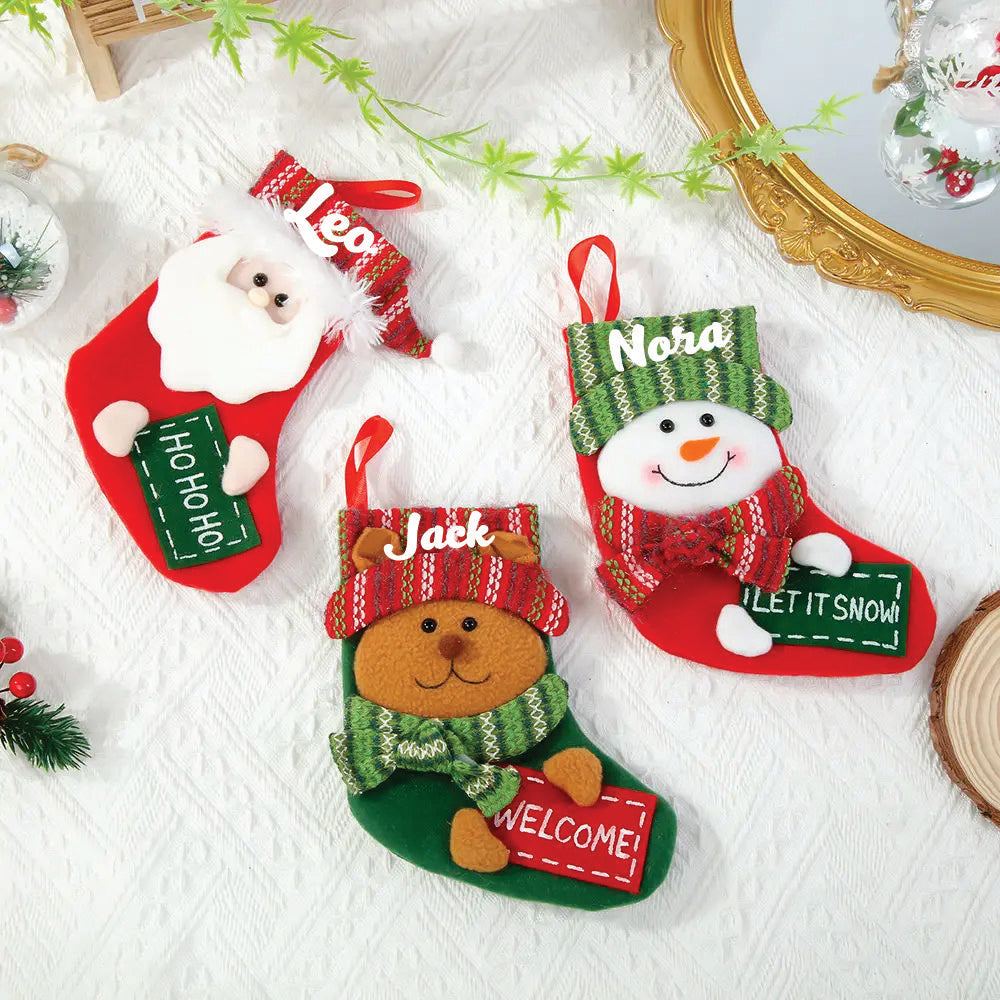 Ho Ho Ho Surprise! Mini Stocking (Set of 3)