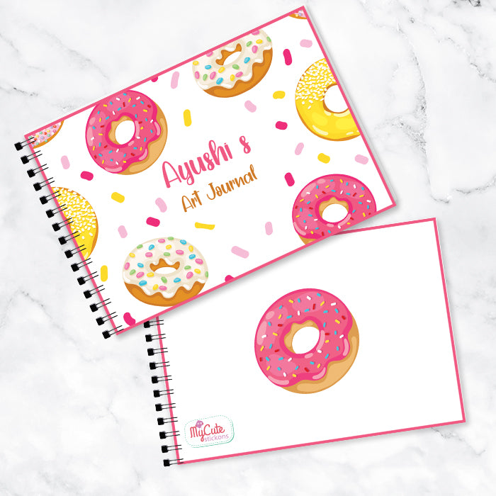 Donut Personalised Art Book