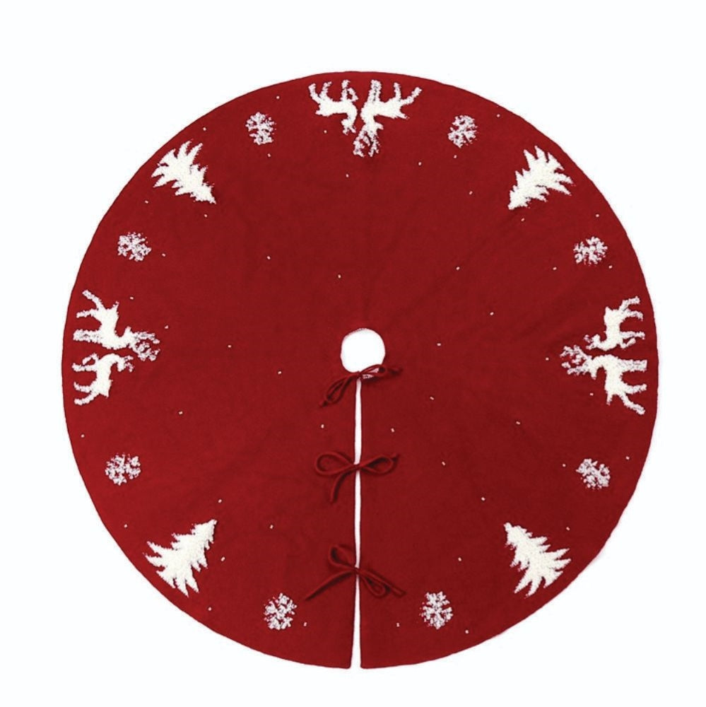 50" Tree Skirt- Snowflake Swirl