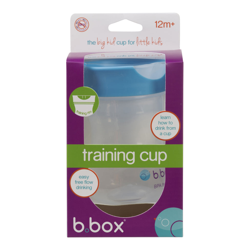 B.Box Training Cup 240ml - Blueberry Blue