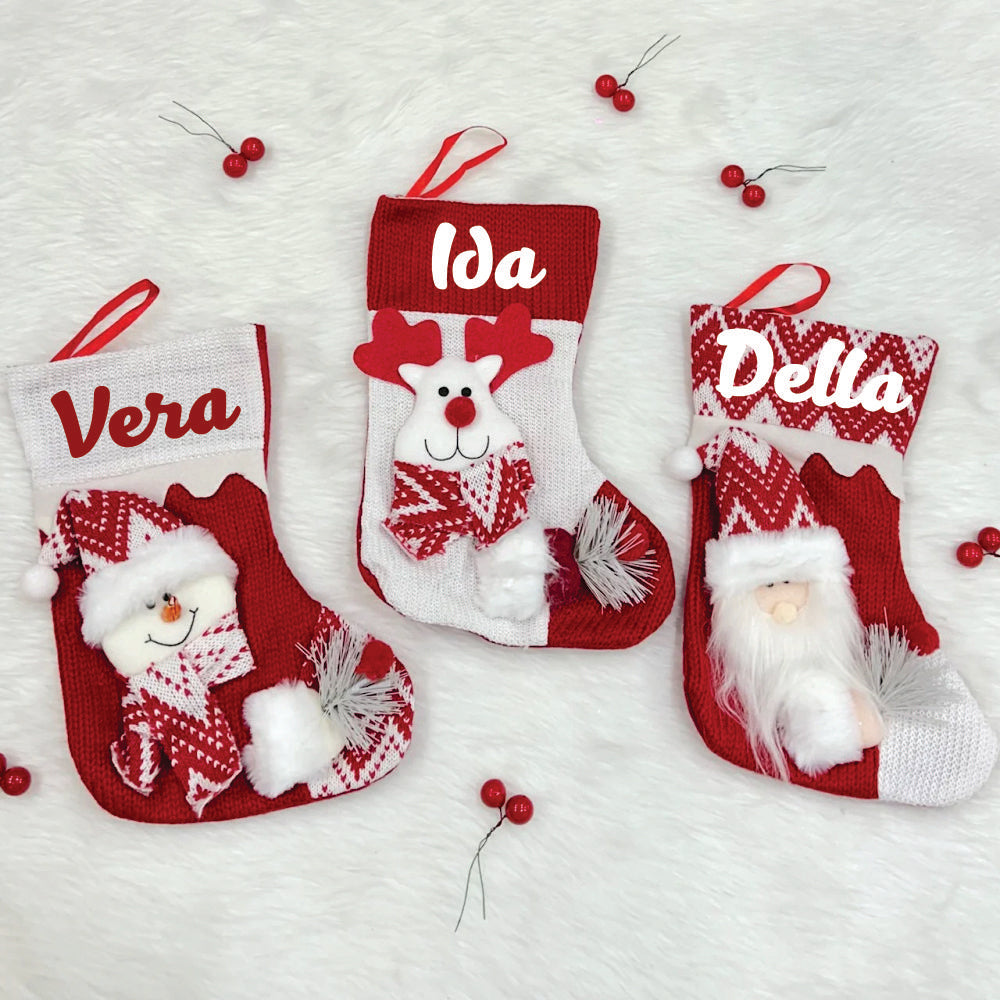 Crochet Comfort Mini Stocking (Set of 3)