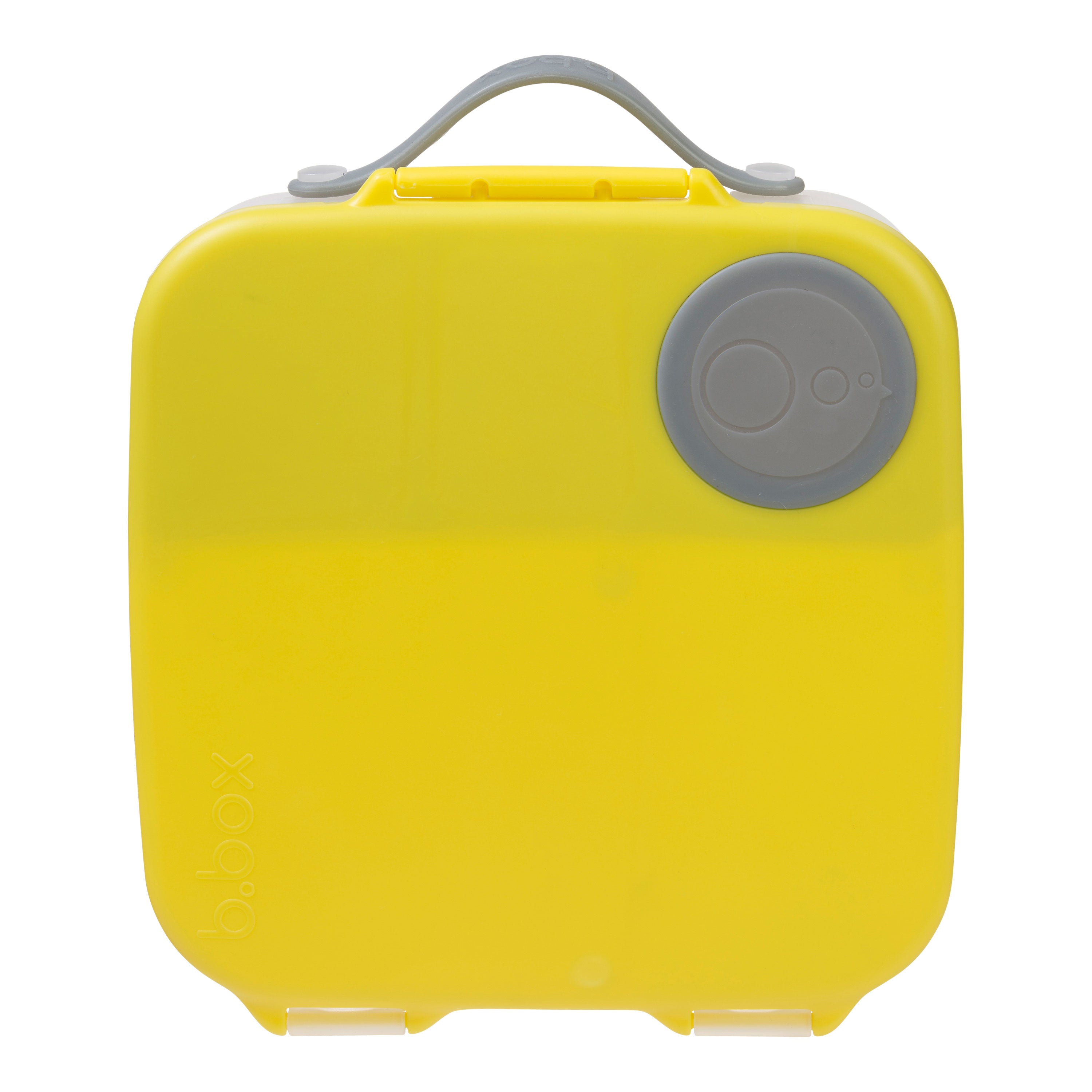 B.box Lunchbox-Lemon Sherbet Yellow Grey