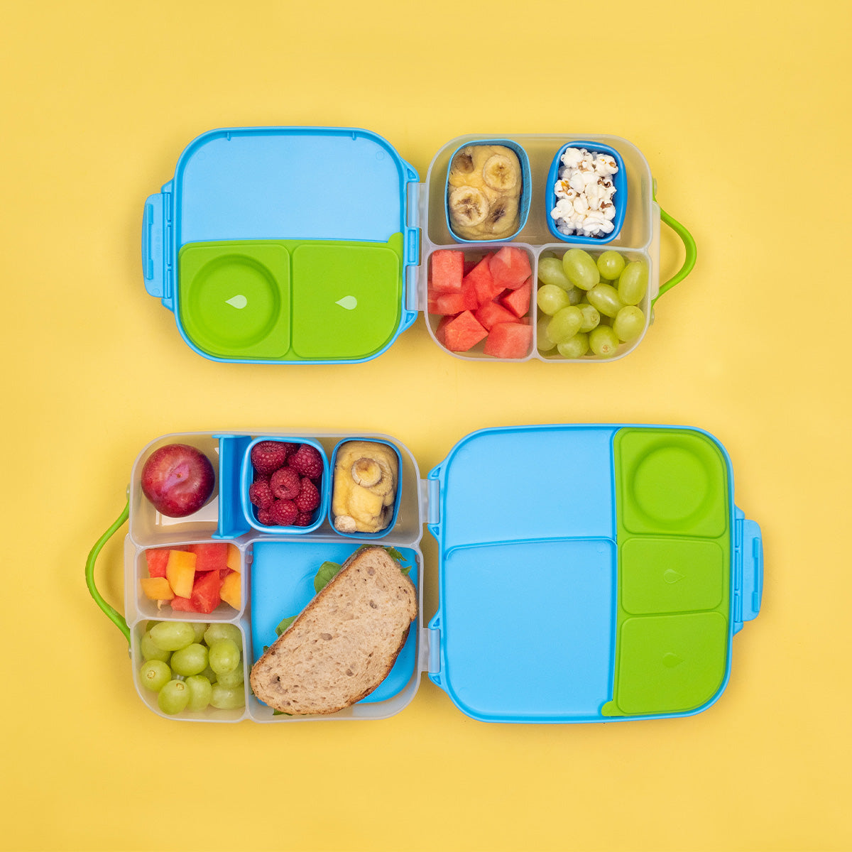 b.box Mini Lunch Box Ocean Breeze Blue Green