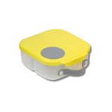 B.box Mini Lunchbox-Lemon Sherbet Yellow Grey