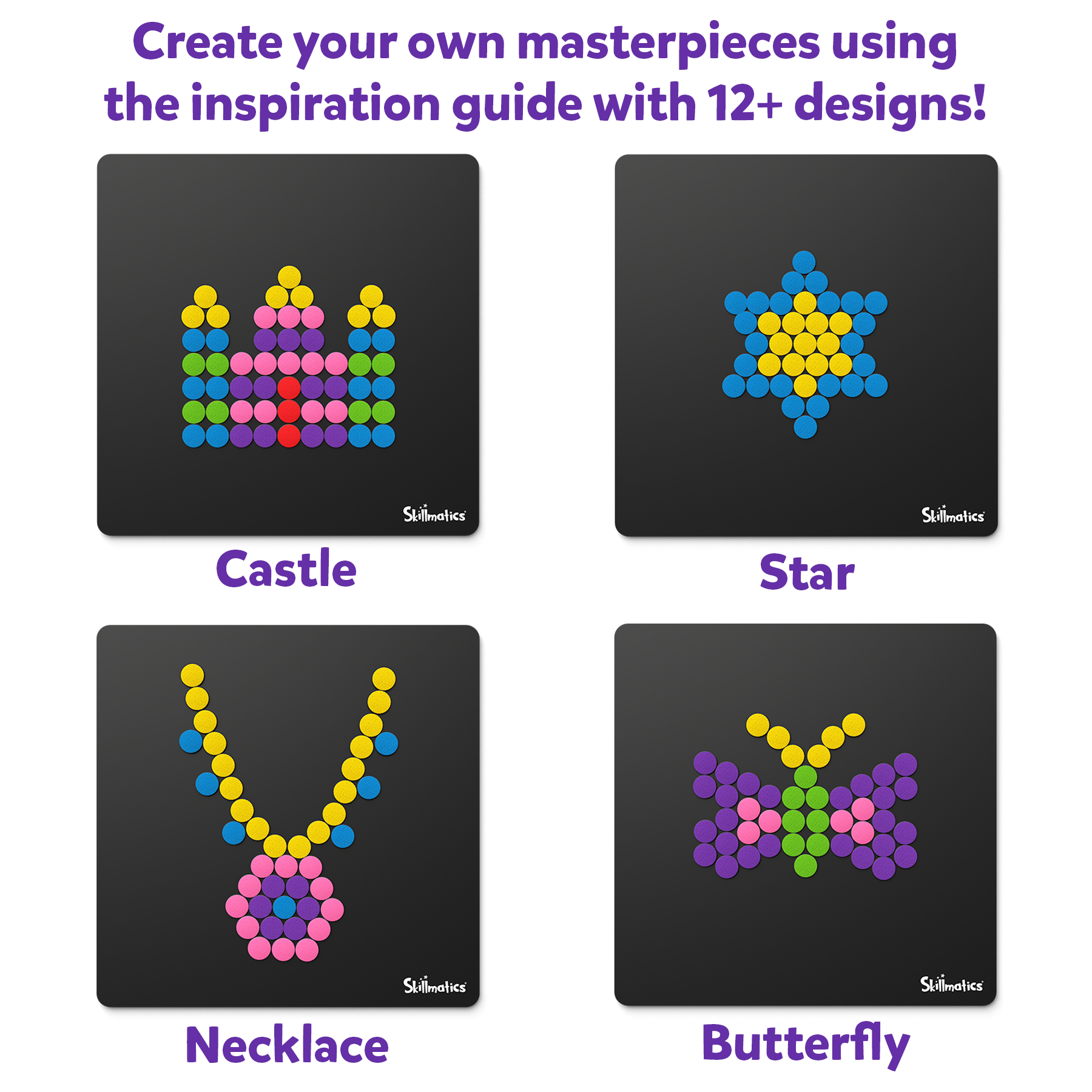 Skillmatics Art Activity Dot It with Magnets - Unicorns & Princesses, No Mess Repeatable Art for Kids, Craft Kits, DIY Activity, Gifts for Ages 4 to 7