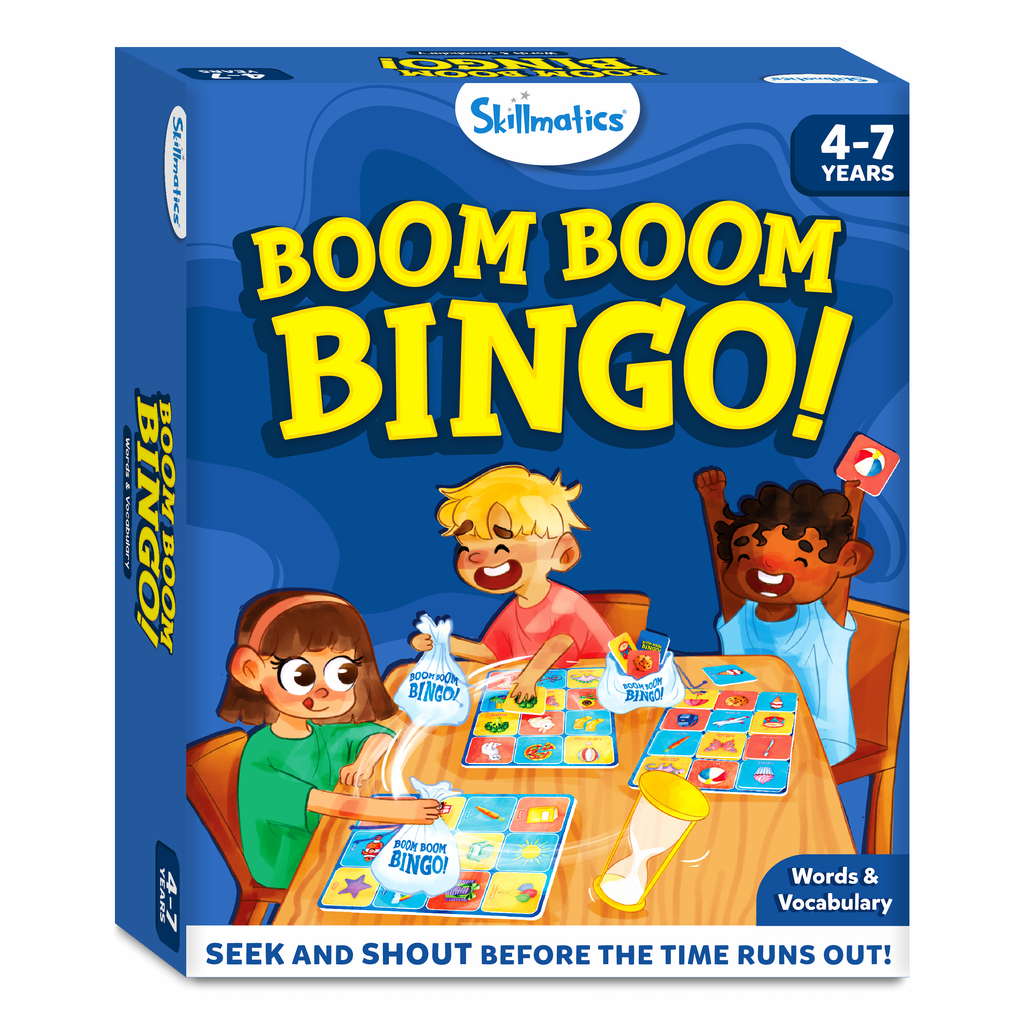 Boom Boom Bingo! Board Game :Words & Vocabulary