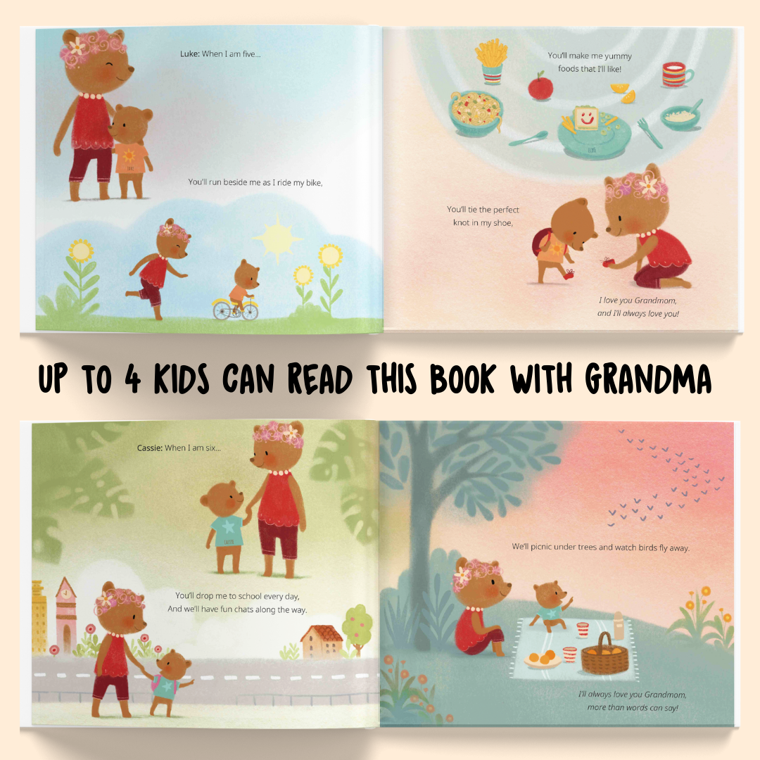 Personalised Storybook - Grandma And Us