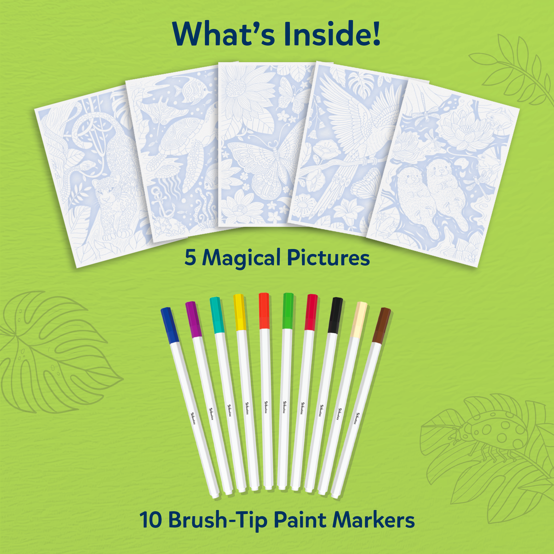 Paint-Over Art – Mess-Free Shine-Through Painting Kit