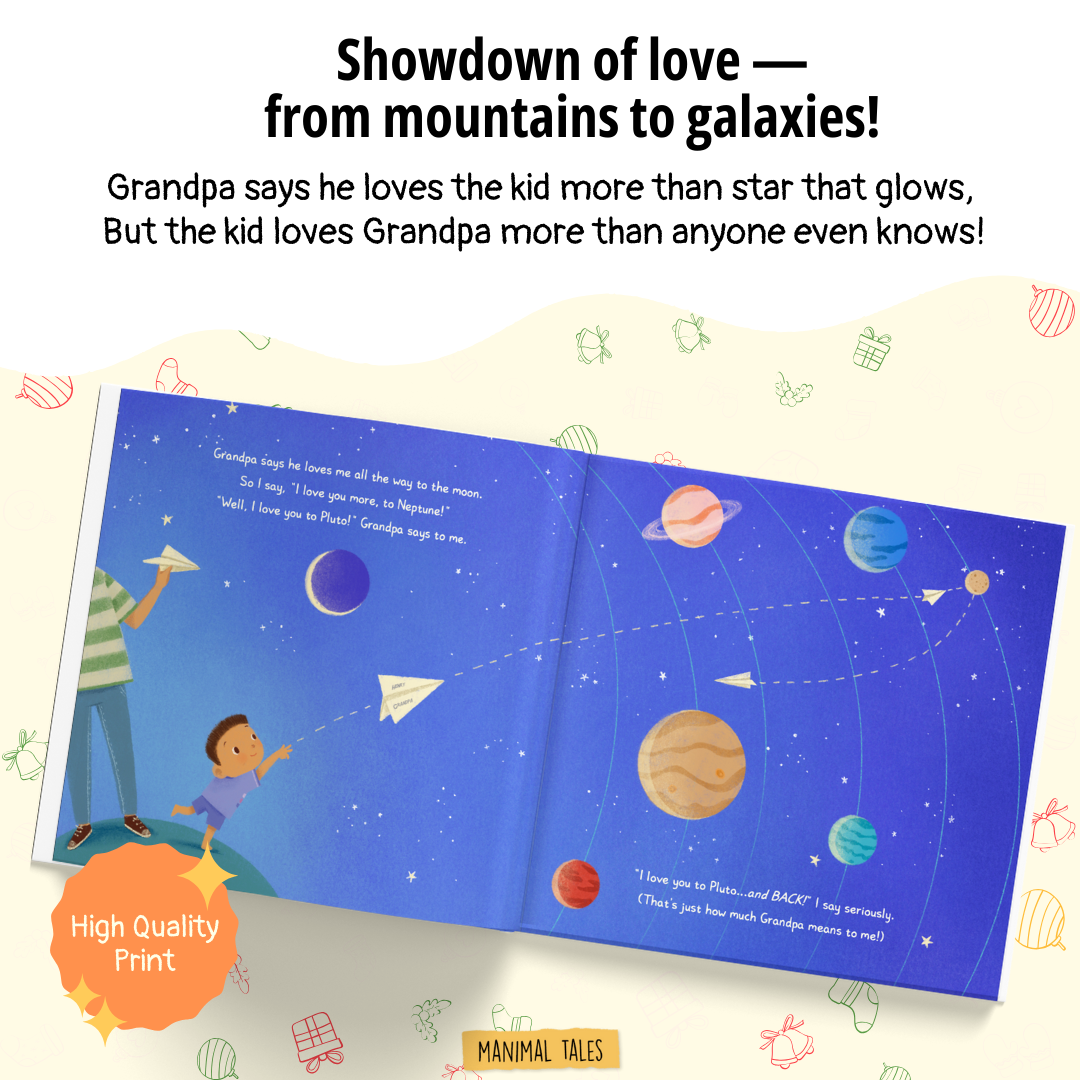 I Love Grandpa The MOST! (I Love You The Most!)