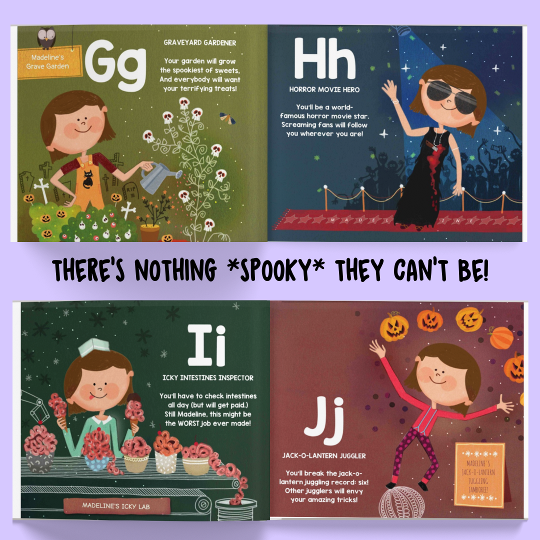 Personalised Storybook - What Will I Be? A Spooky A-B-C Story!