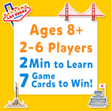 Skillmatics Educational Game - Guess In 10 - Cities Around The World