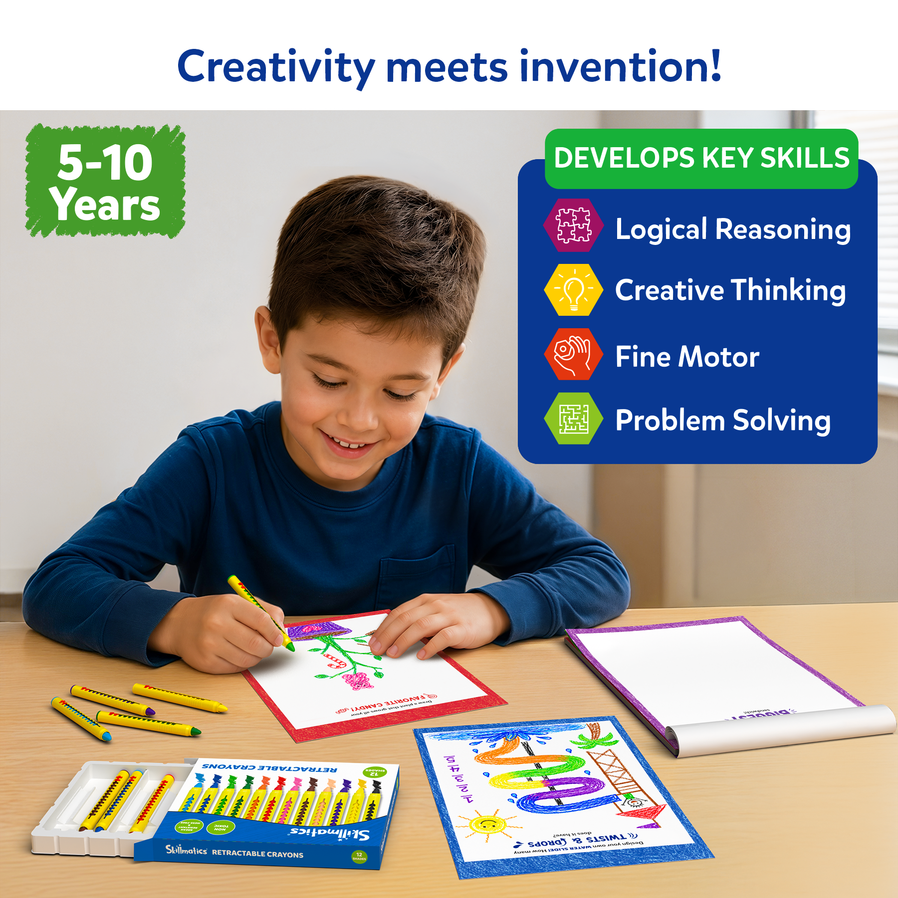 Sprouts – Creative Activity Books for Kids