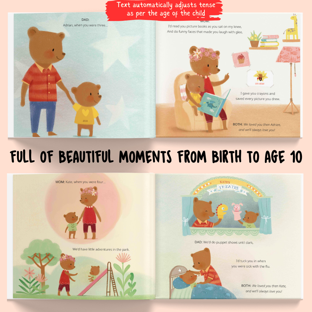 Personalised Storybook - Kids, We Love You!