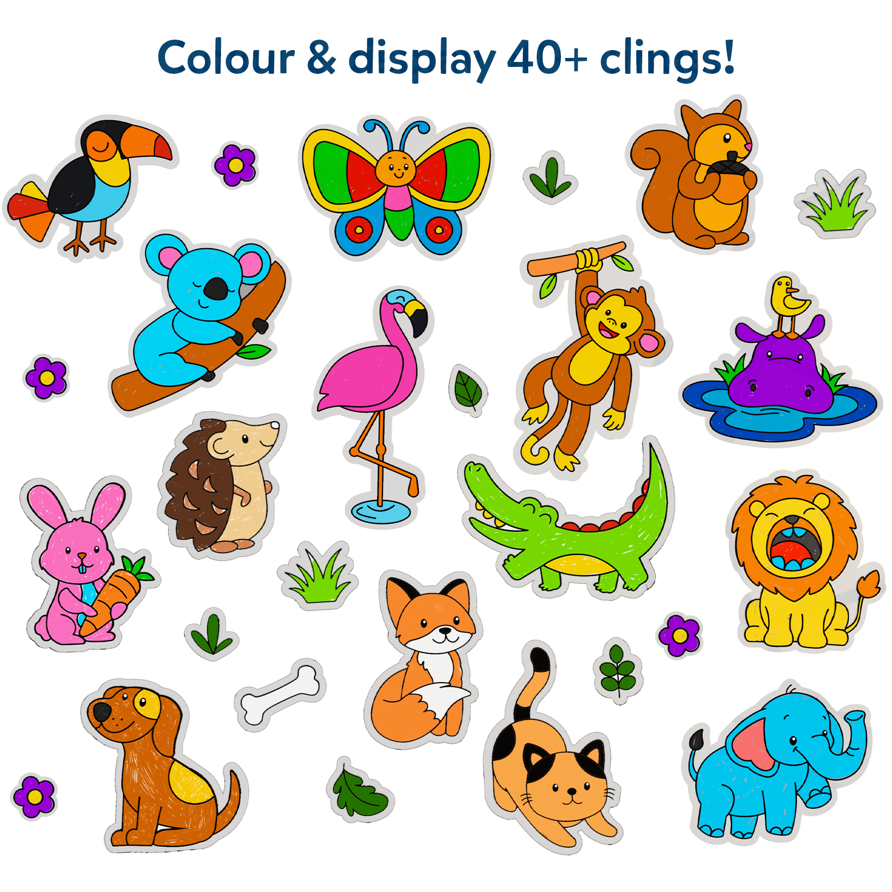 Skillmatics Cling Art