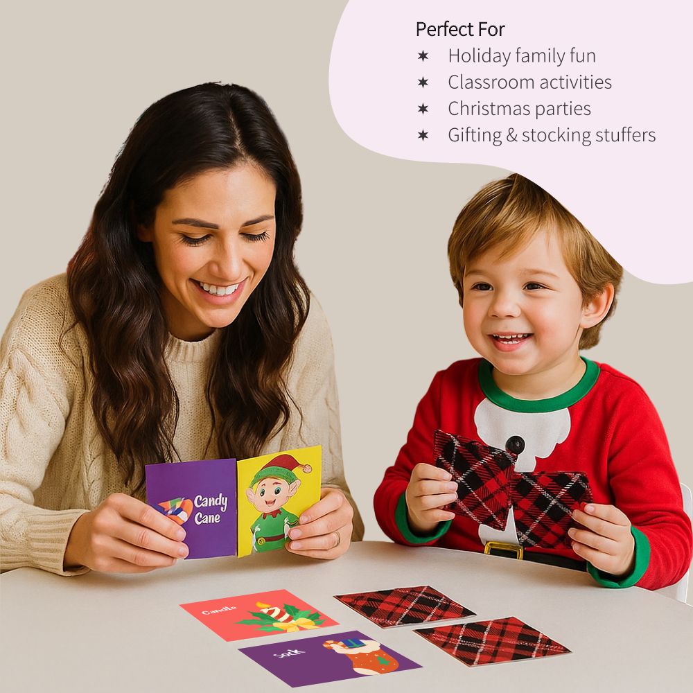Christmas Elements Memory Game
