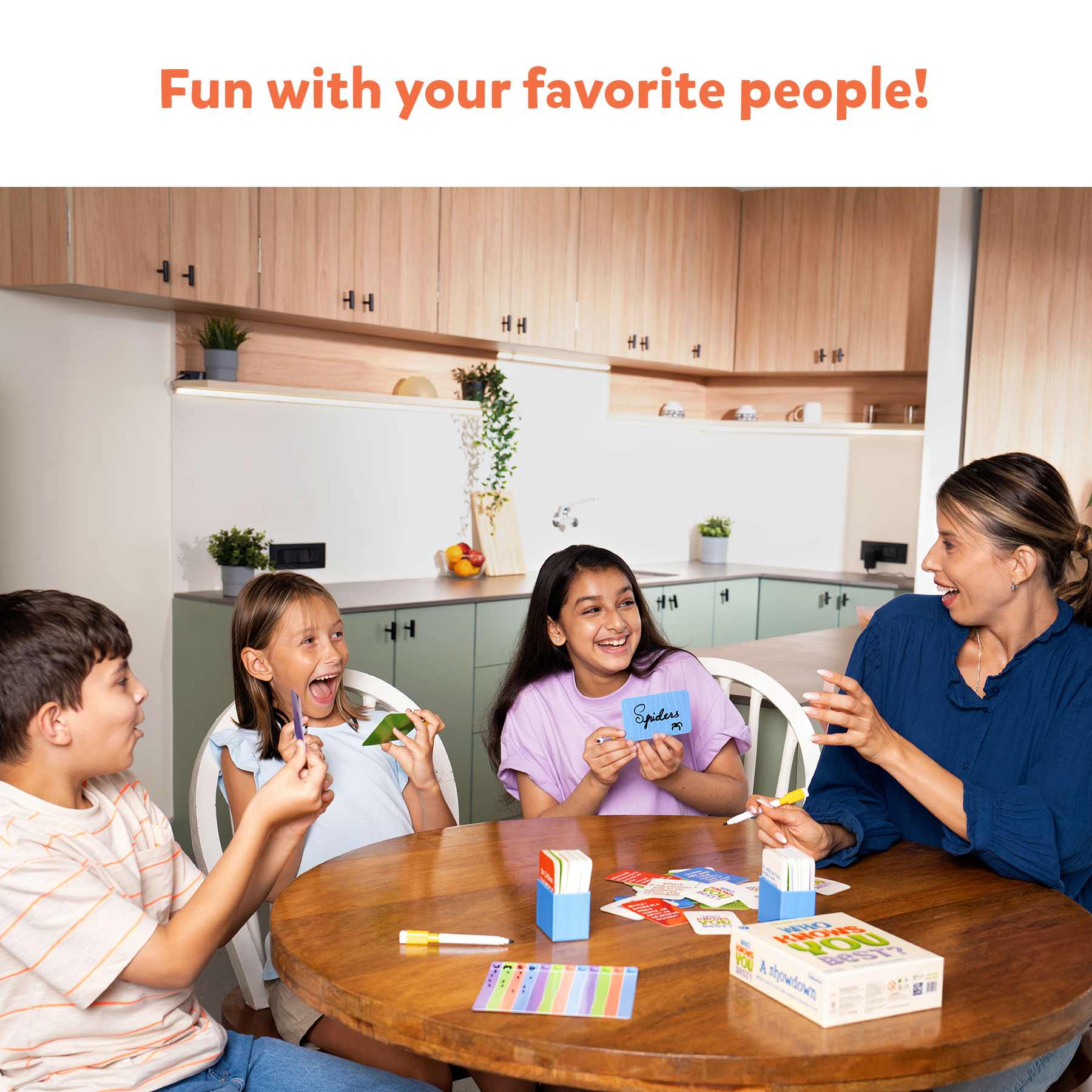 Skillmatics Card Game - Who Knows You Best? Family Party Game for Kids and Adults, Fun for Game Night