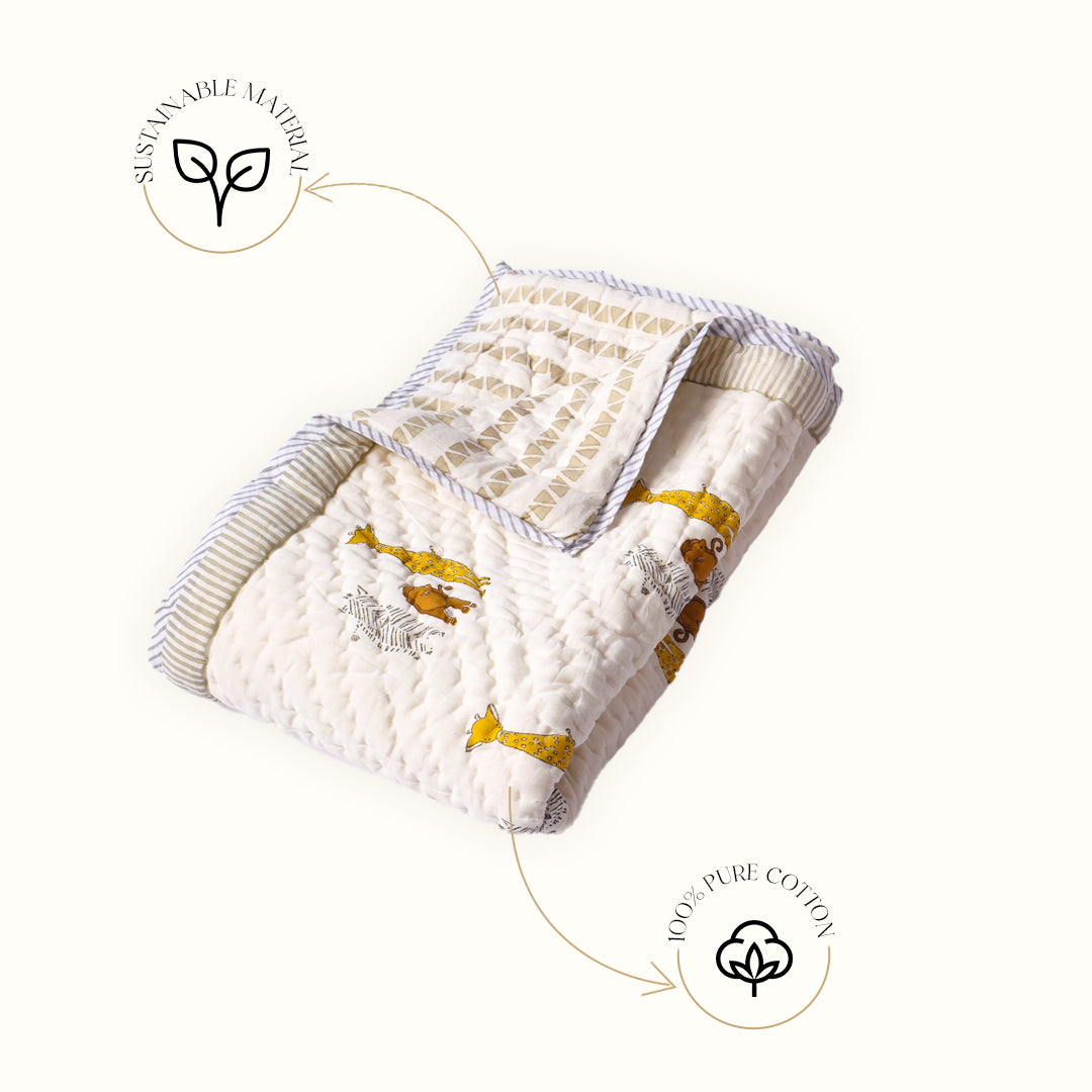 Infant Set  (Quilt Bolsters and Pillow Set)