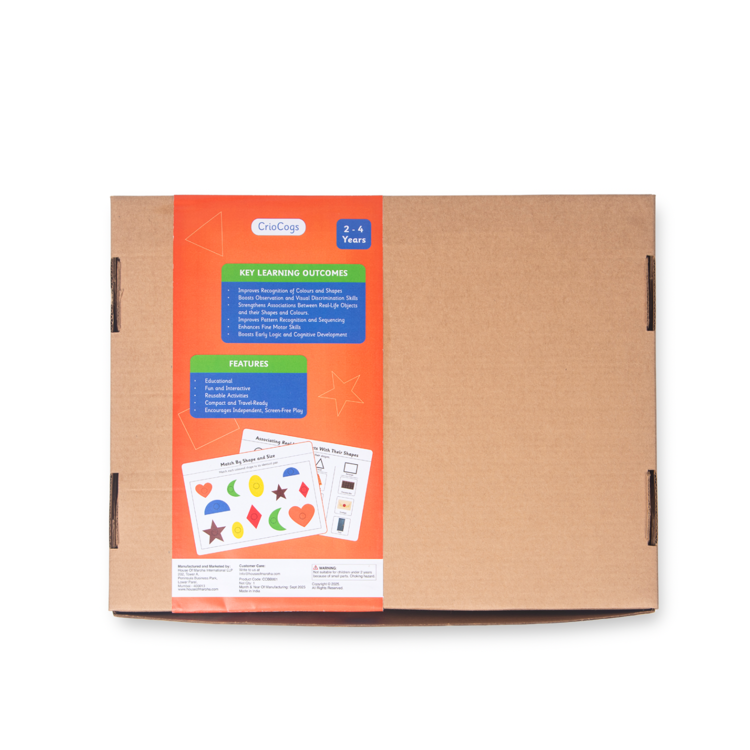 Colours and Shapes Activity Binder