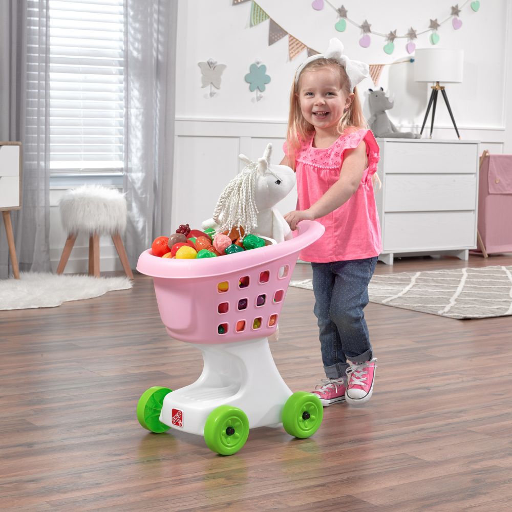 Step2 Little Helper’s Shopping Cart (Blue and Pink)