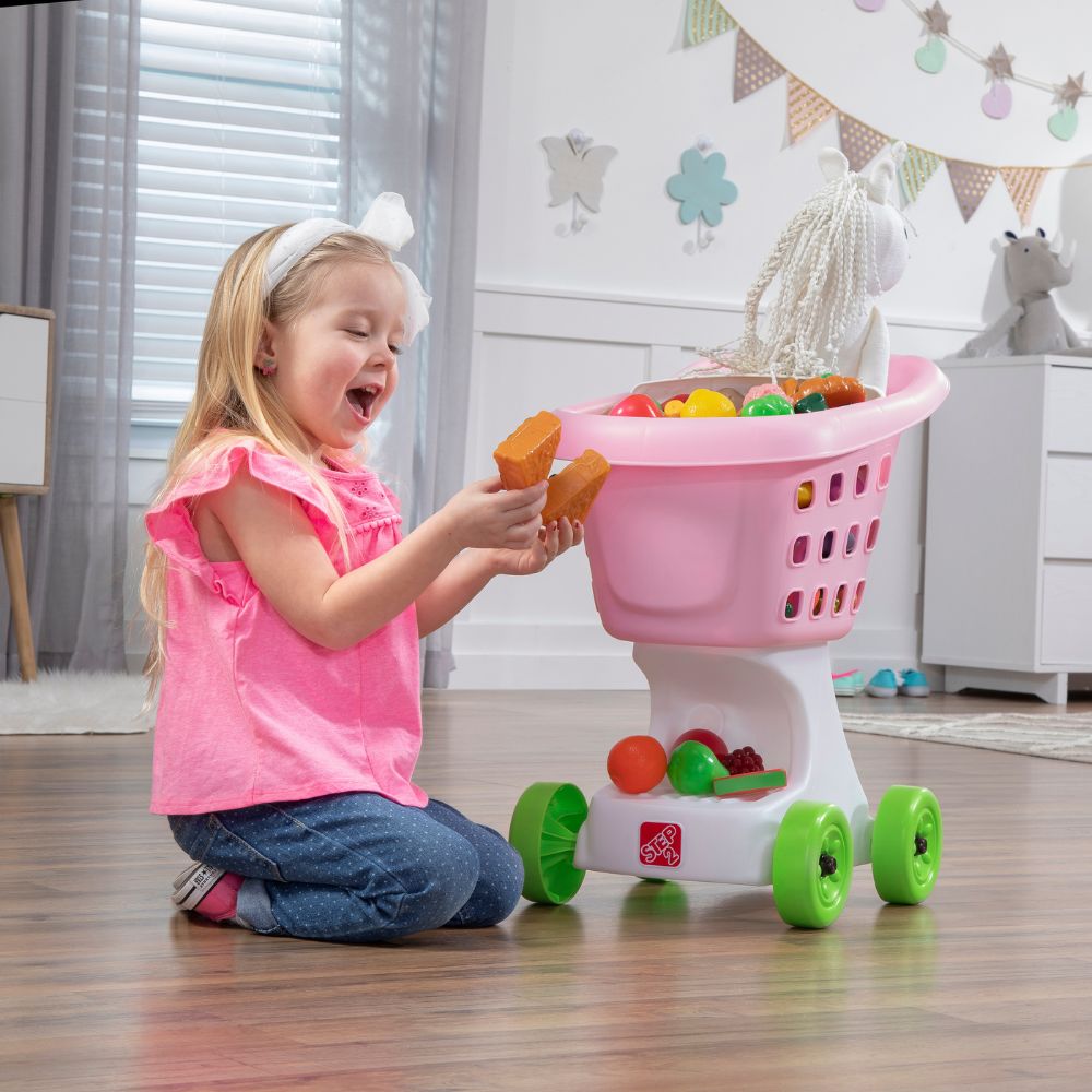 Step2 Little Helper’s Shopping Cart (Blue and Pink)