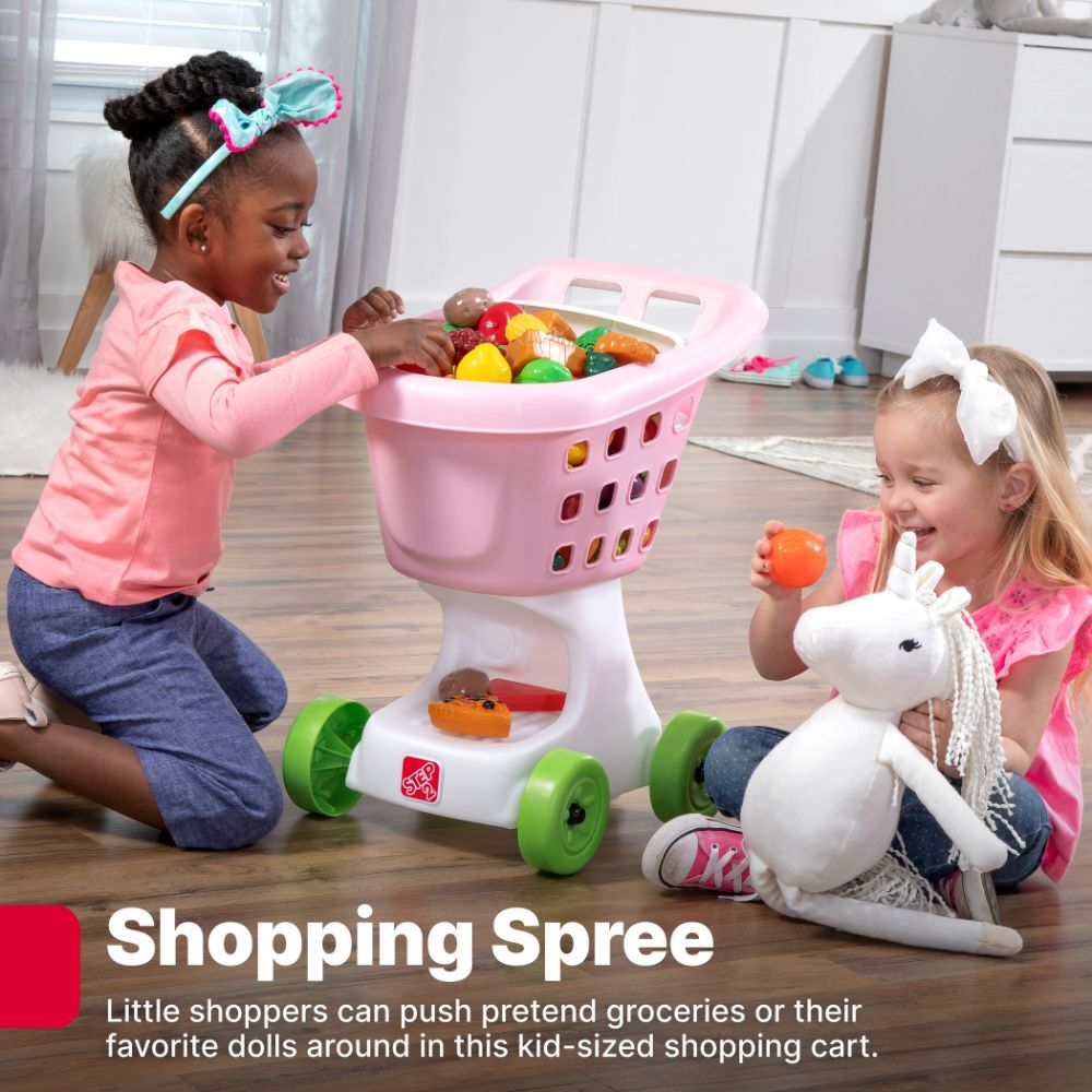 Step2 Little Helper’s Shopping Cart (Blue and Pink)