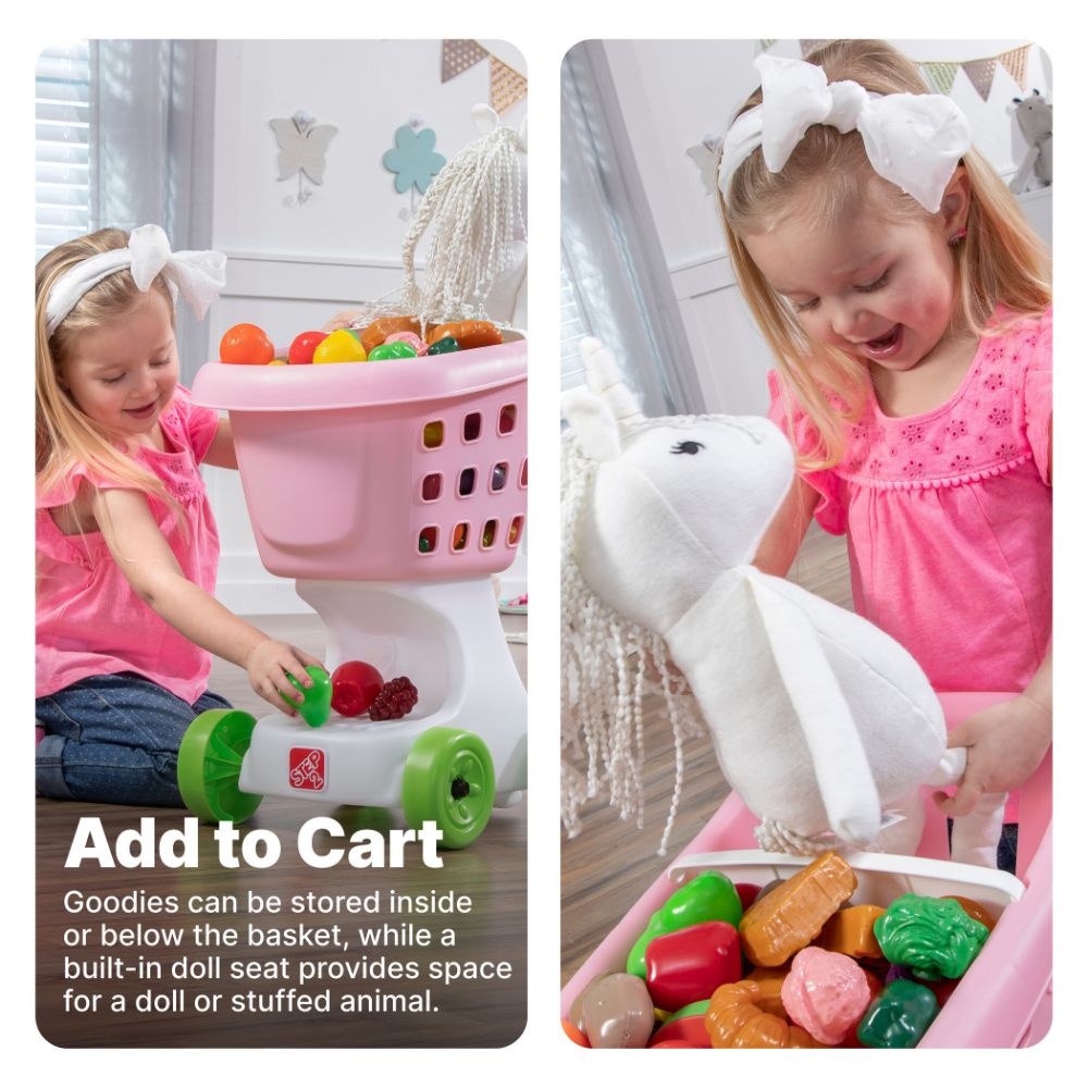 Step2 Little Helper’s Shopping Cart (Blue and Pink)