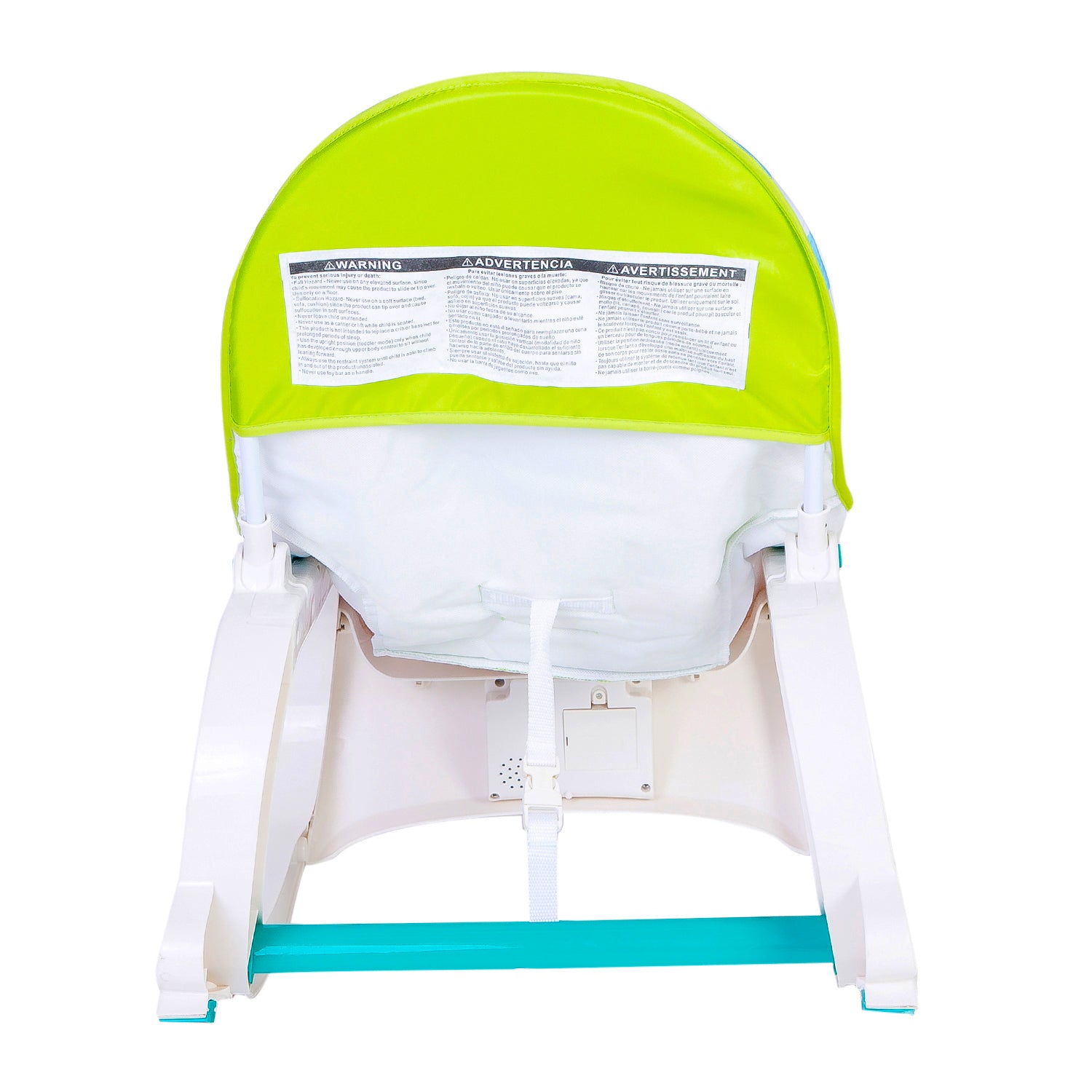 Baby Moo 2 In 1 Rocker Cum Feeding Chair 20 Kg Pink /Green