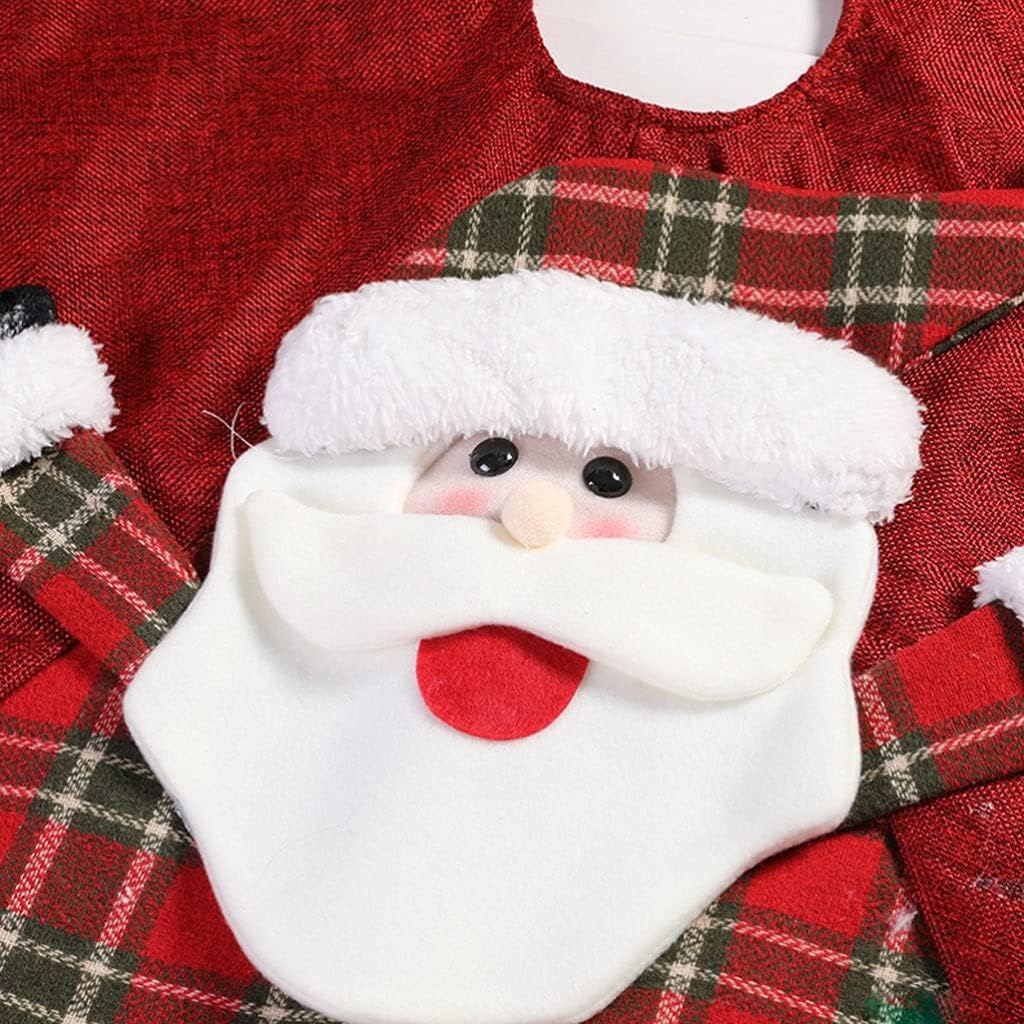 Personalised 42" Tree Skirt - Holiday Hug