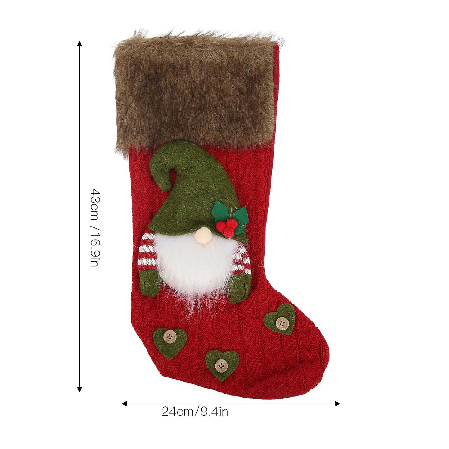 Personalised Nordic Gnome Stocking
