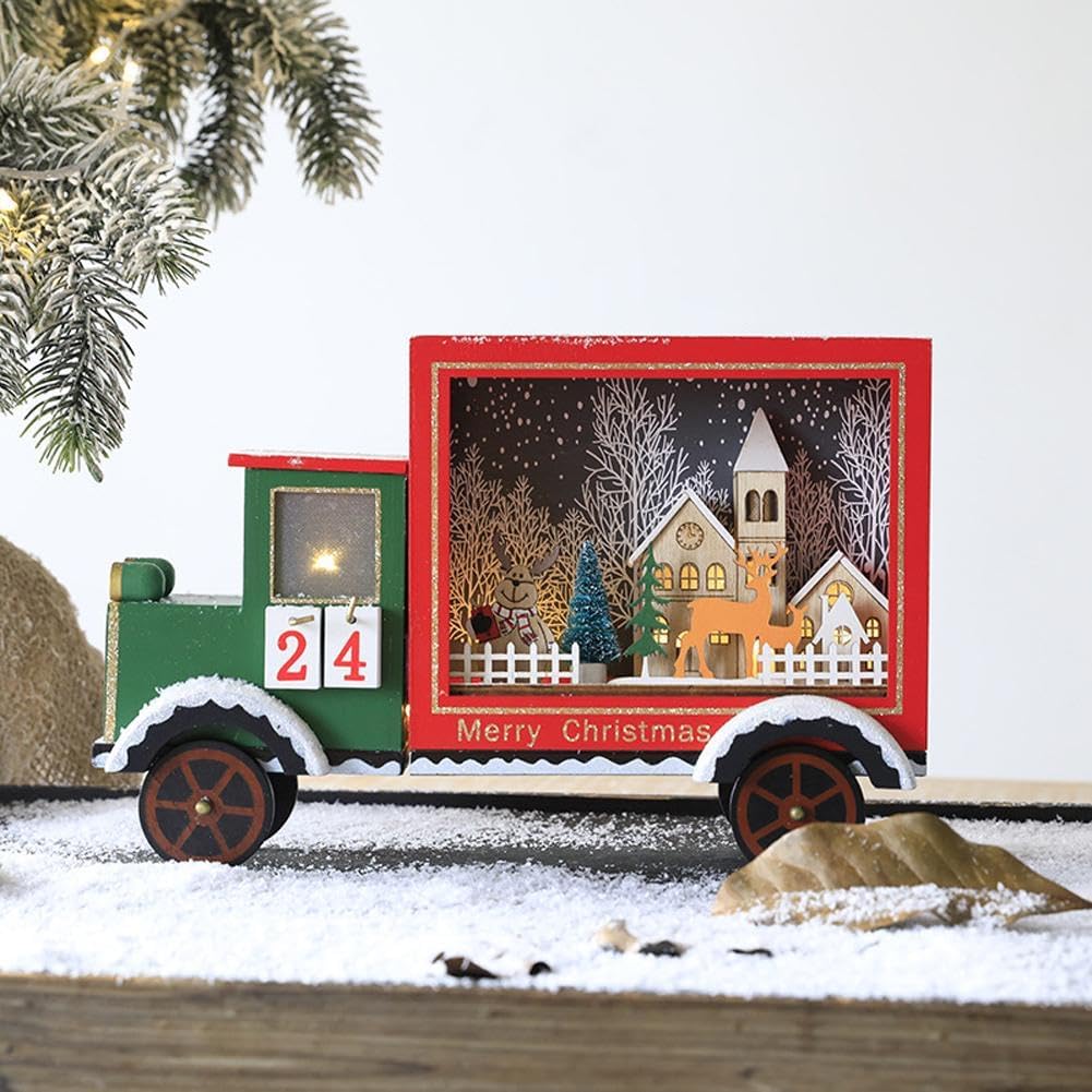 Light-Up Snowy Village Advent Calendar