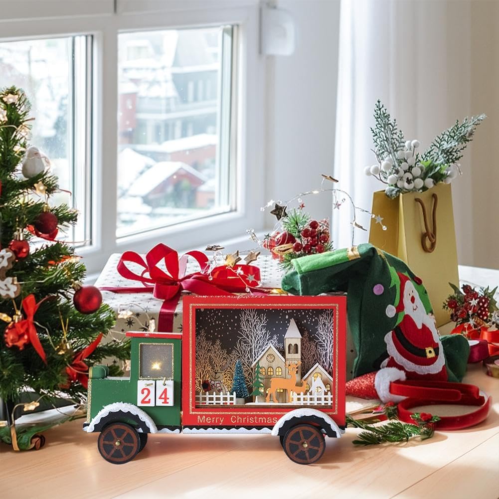 Light-Up Snowy Village Advent Calendar