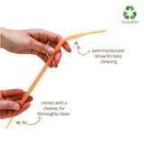 B.box Reusable Silicone Straw- Pack of 5