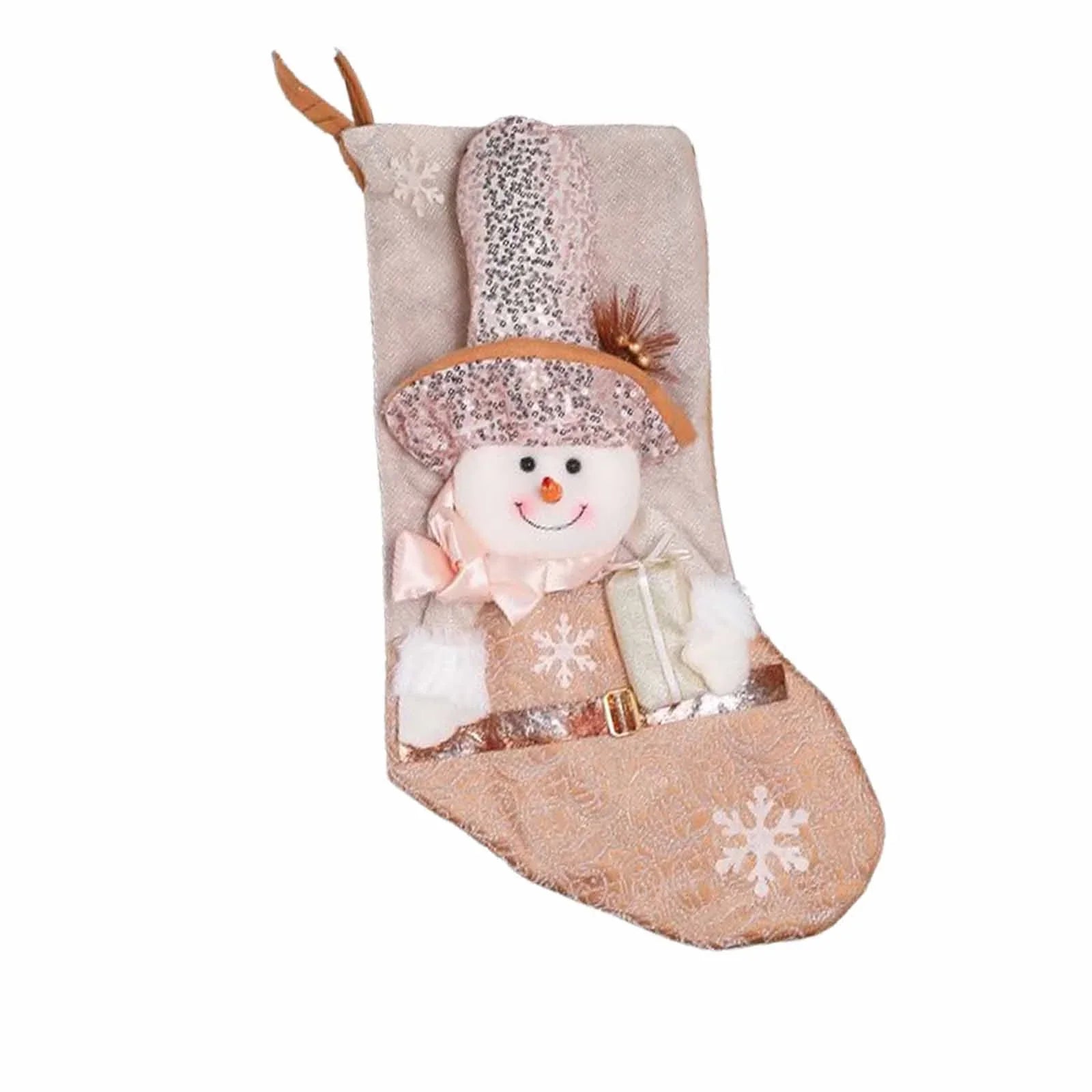 Personalised Blush & Gold Wonderland Stocking