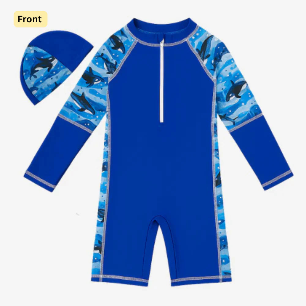 2pcs Swim Set with cap - Boys